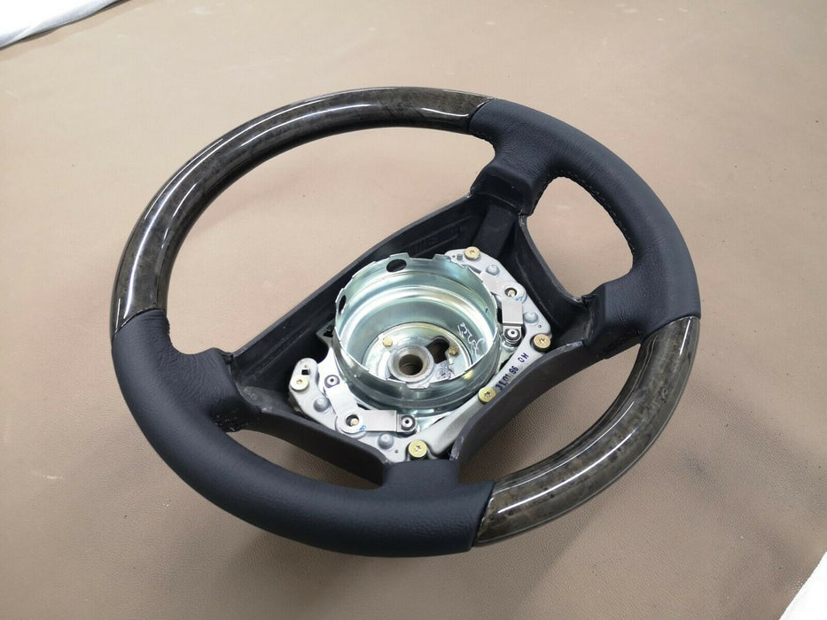 Mercedes W210 Wood Steering Wheel For R129 W202 W124 Birdeyes Mapple