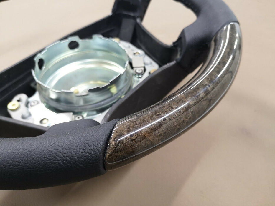 Mercedes W210 Wood Steering Wheel For R129 W202 W124 Birdeyes Mapple