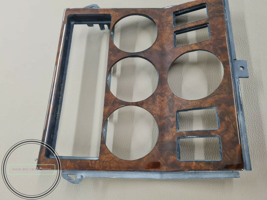 BMW Z3 Roadster Center Console Wood Trim Cover Burled 1996-1999 RESTORED