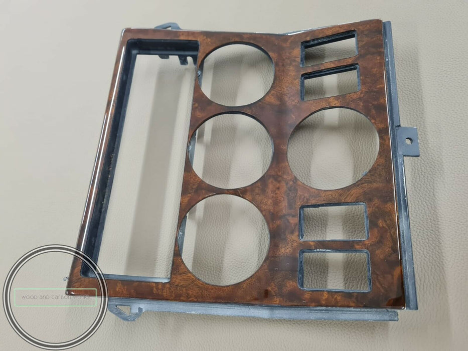 BMW Z3 Roadster Center Console Wood Trim Cover Burled 1996-1999 RESTORED