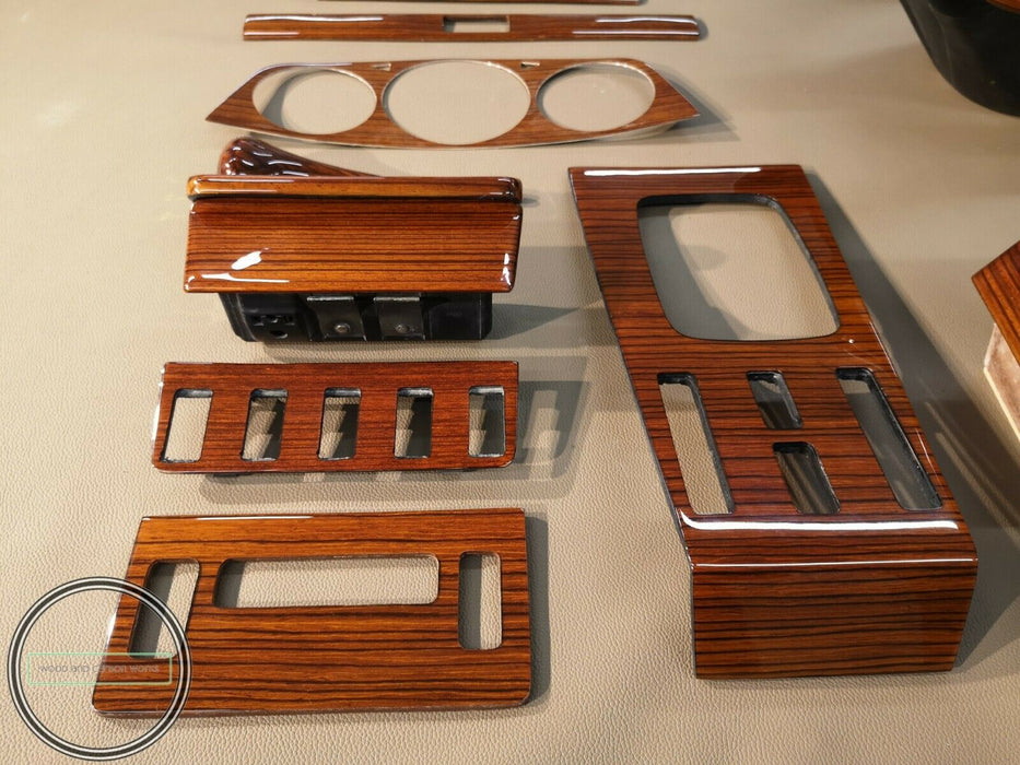 Mercedes Benz Wood Trim Full set for W123 Dashboard C123 Zebrano