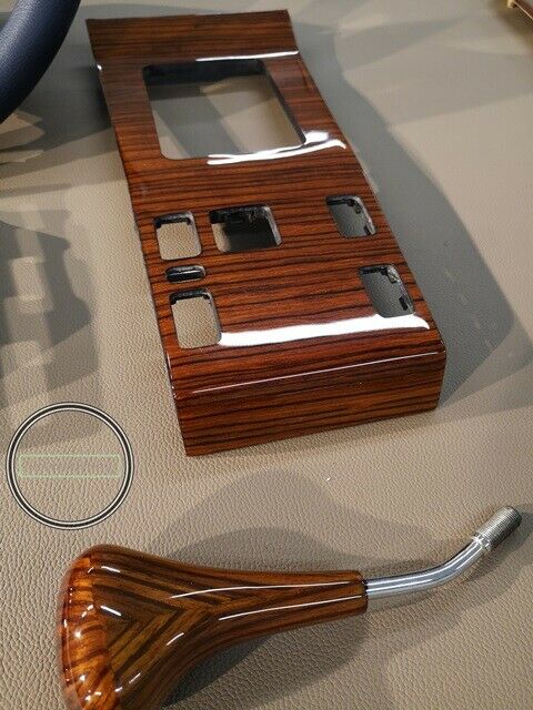 89-96 MERCEDES Wood Trim set S124 C124 W124 Zebrano 300Ce 300TD