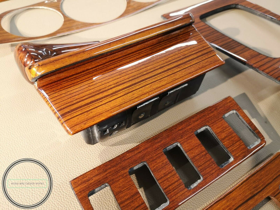Mercedes Benz Wood Trim Full set for W123 Dashboard C123 Zebrano