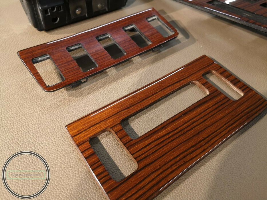 Mercedes Benz Wood Trim Basic set for W123  Zebrano