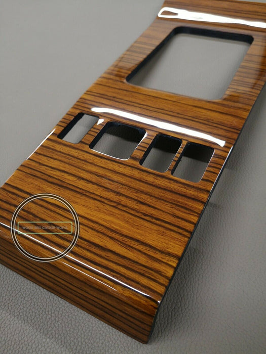 MERCEDES W124 Wood Center Console Shifter Trim Zebrano