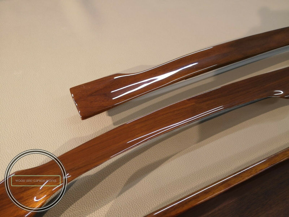 Mercedes Benz W113 Wood Trim Set 250sl 230sl 280sl Pagoda Plain Walnut GLOSS RHD