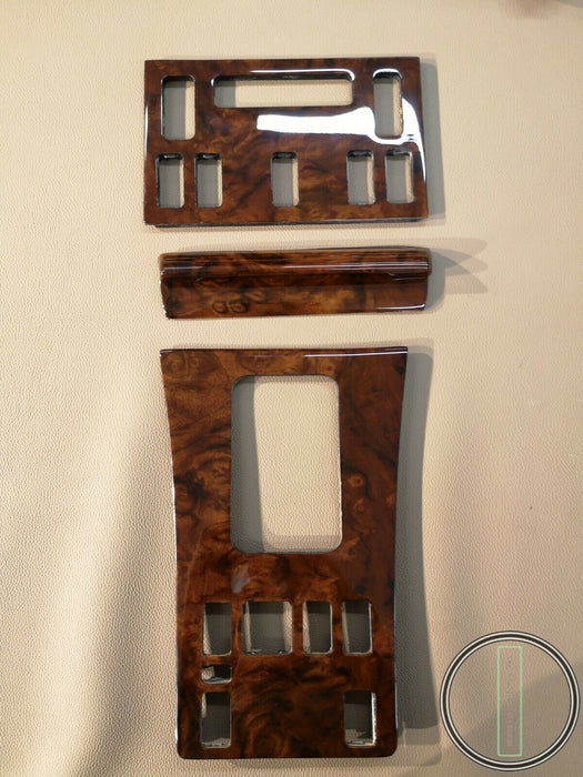 Mercedes W126 SEC Wood Trim Set 560sec 500sel c126 Walnut Burlwood W126 SEC