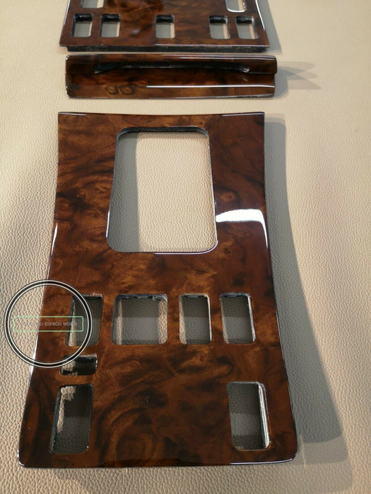 Mercedes W126 SEC Wood Trim Set 560sec 500sel c126 Walnut Burlwood W126 SEC