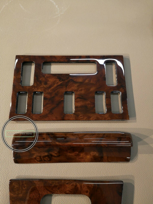 Mercedes W126 SEC Wood Trim Set 560sec 500sel c126 Walnut Burlwood W126 SEC