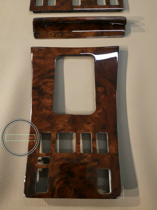 Mercedes W126 SEC Wood Trim Set 560sec 500sel c126 Walnut Burlwood W126 SEC