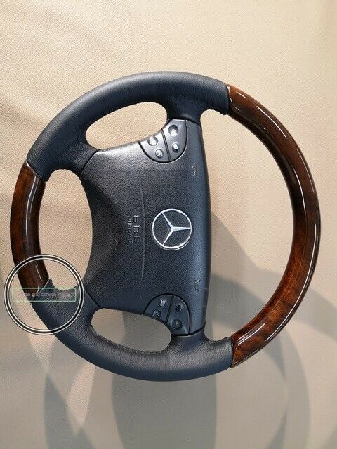 Mercedes Benz Wood W210 Facelift W208 Steering Wheel Burled Walnut