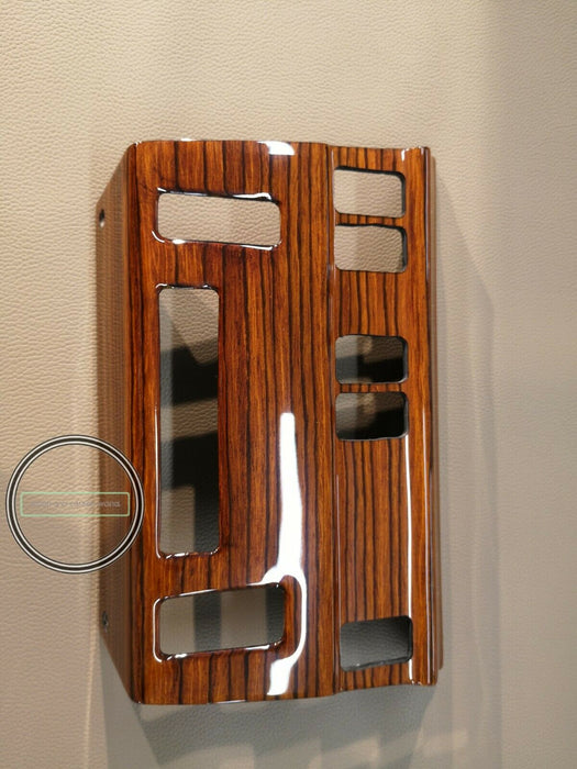MERCEDES BENZ TRIM FOR W124 ZEBRANO AC CLIMATE CONTROL WOOD PANEL