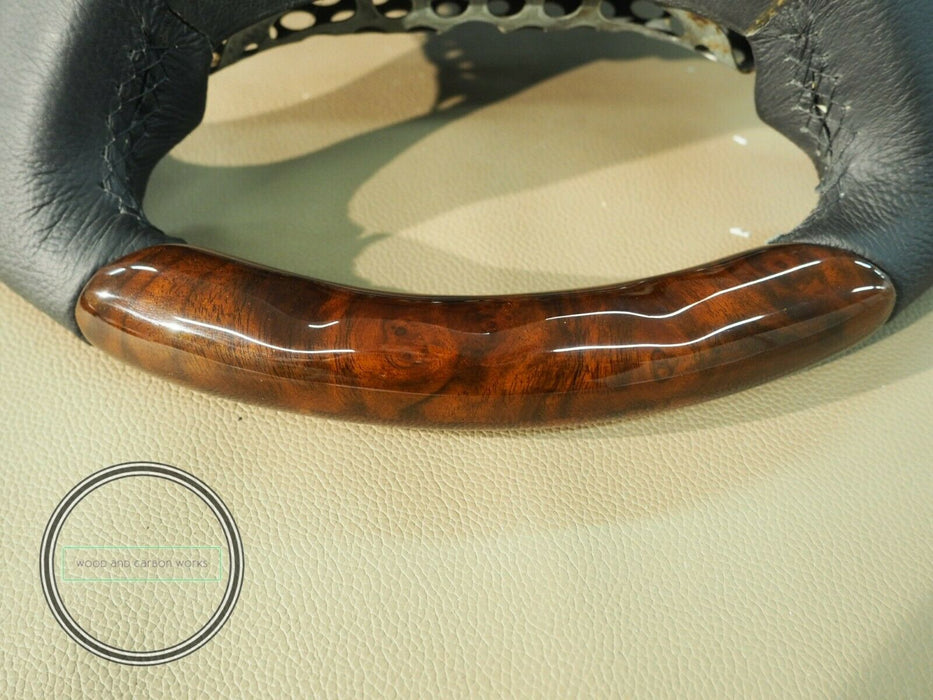 Mercedes R107 W201 W123 W124 W126 Steering Wheel Wood Burled Walnut