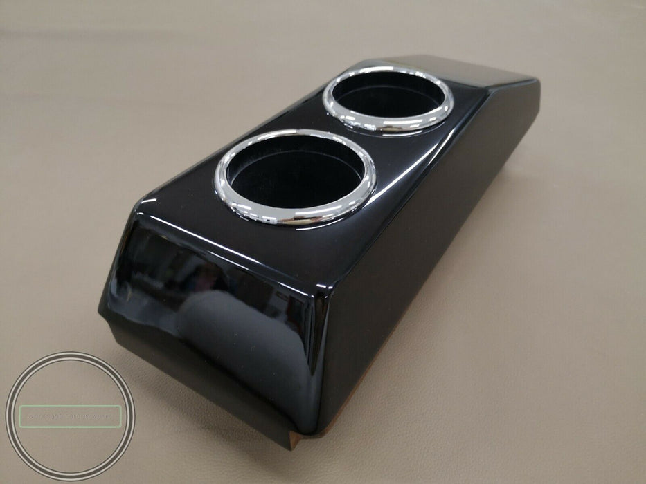 Mercedes W124 cup holder piano black similar w124 Cassette Box