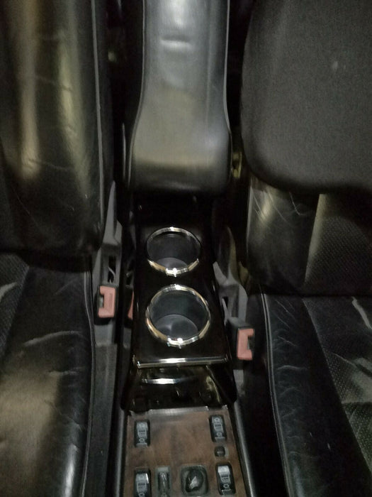 Mercedes W124 cup holder piano black similar w124 Cassette Box