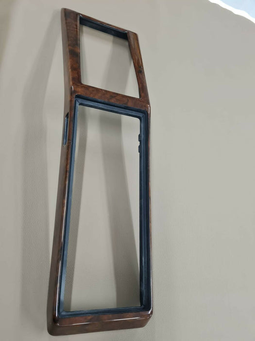 Mercedes-Benz R129 SL600 Burl Wood Console Frame Cover Lower Console Trim