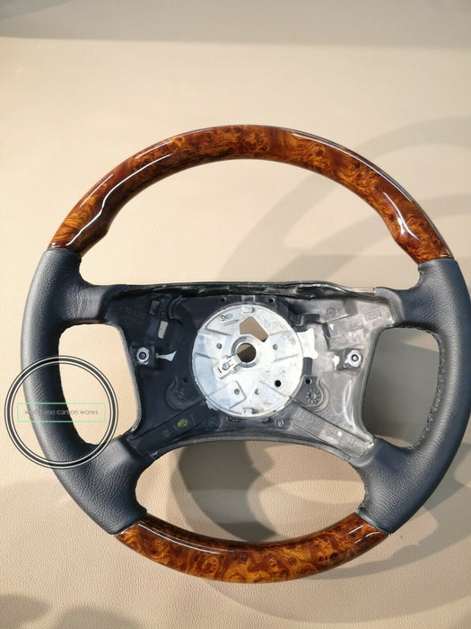 BMW E38 E39 E46 E53 wood steering wheel Wood BMW steering wheel