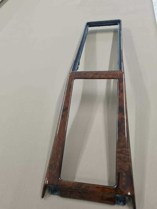 Mercedes-Benz R129 SL600 Burl Wood Console Frame Cover Lower Console Trim