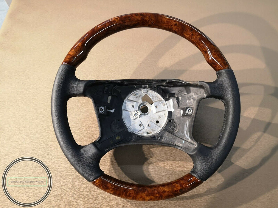 BMW E38 E39 E46 E53 wood steering wheel Wood BMW steering wheel