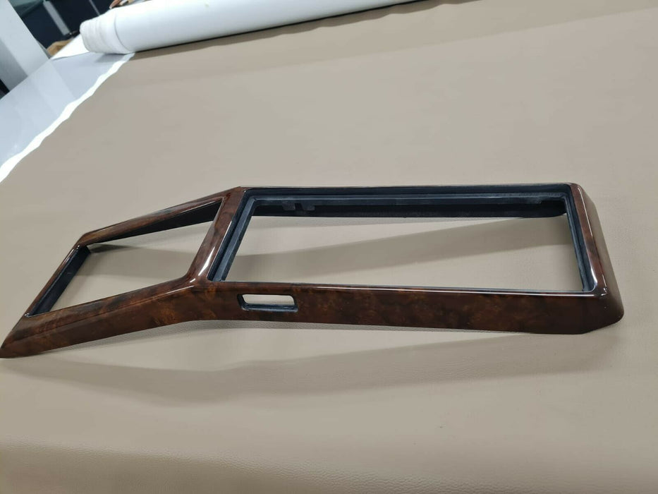 Mercedes-Benz R129 SL600 Burl Wood Console Frame Cover Lower Console Trim