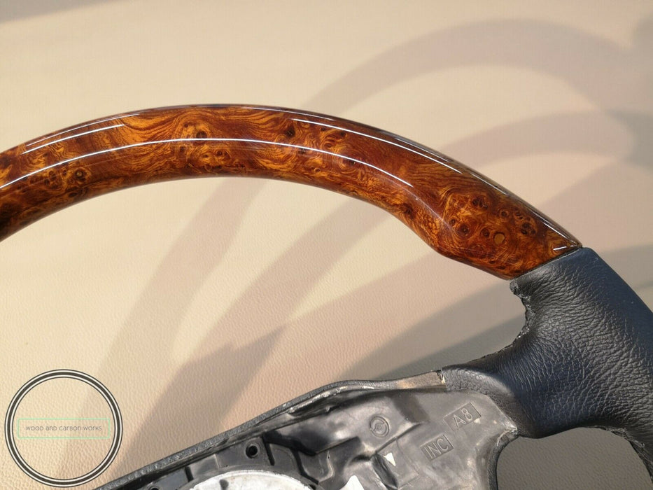 BMW E38 E39 E46 E53 wood steering wheel Wood BMW steering wheel