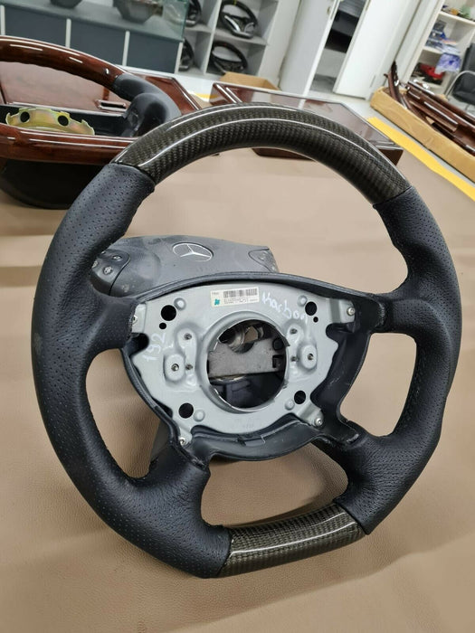 Mercedes-Benz E-Class Avangart W211 E320 E500 Carbon Steering Wheel AMG custom