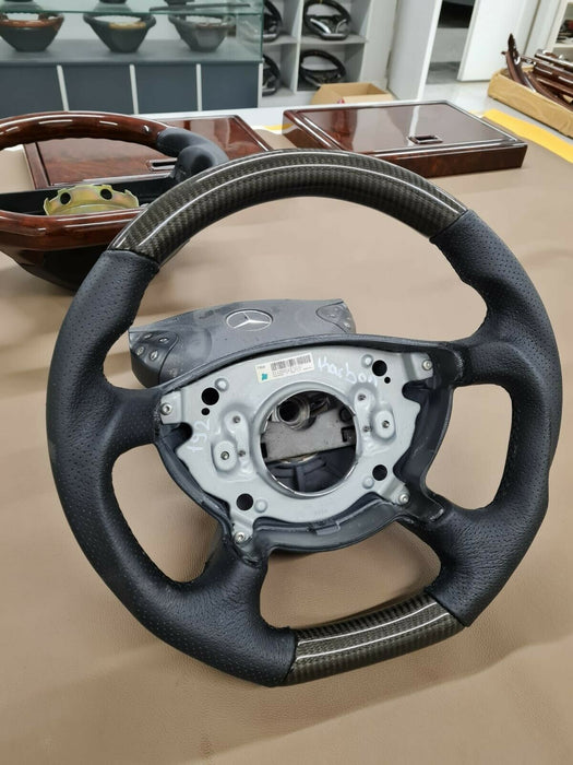 Mercedes-Benz E-Class Avangart W211 E320 E500 Carbon Steering Wheel AMG custom
