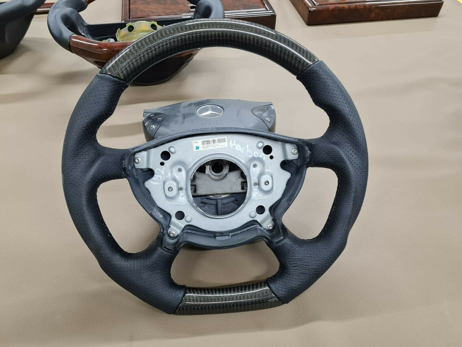 Mercedes-Benz E-Class Avangart W211 E320 E500 Carbon Steering Wheel AMG custom