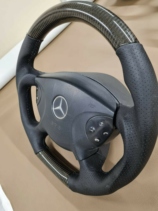 Mercedes-Benz E-Class Avangart W211 E320 E500 Carbon Steering Wheel AMG custom