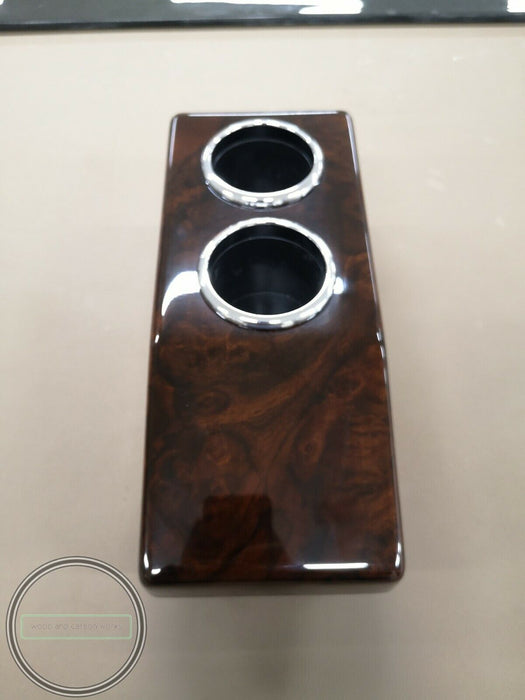 Mercedes W123 CUP HOLDER C123 coupe Walnut similar Cassette Box
