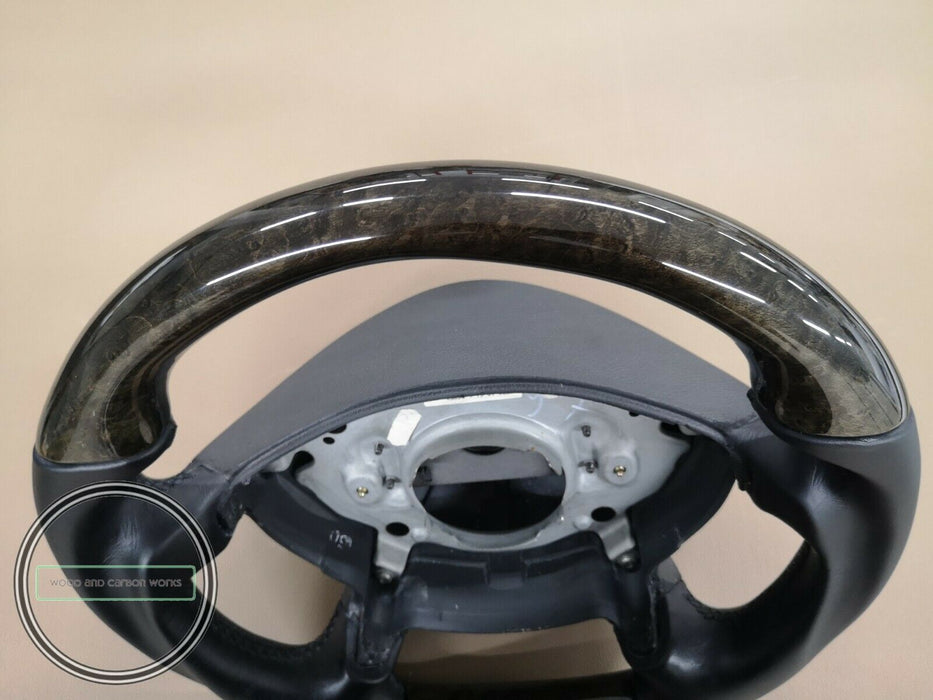 Mercedes-Benz E-Class Avangart W211 E320 E500 Wood Steering Wheel AMG custom