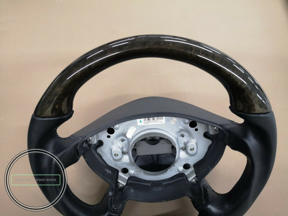 Mercedes-Benz E-Class Avangart W211 E320 E500 Wood Steering Wheel AMG custom