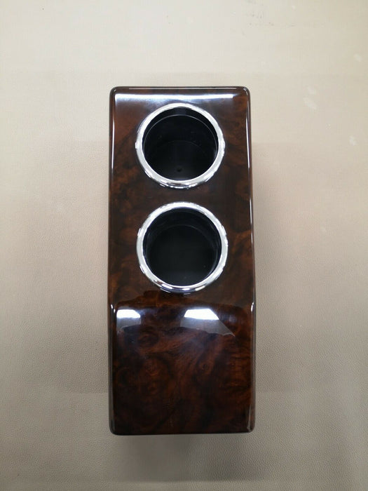 Mercedes W123 CUP HOLDER C123 coupe Walnut similar Cassette Box