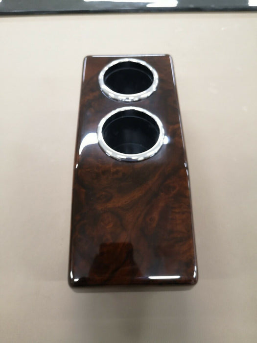 Mercedes W123 CUP HOLDER C123 coupe Walnut similar Cassette Box