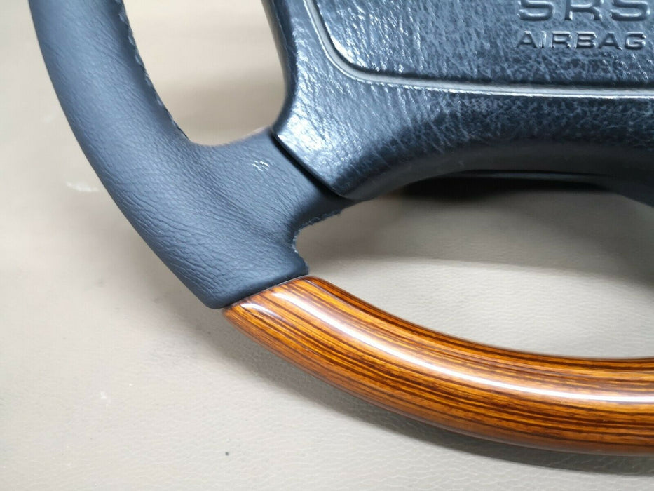 Mercedes W124 wood w140 w202 w208 w210 Wood Steering Wheel Zebrano E500