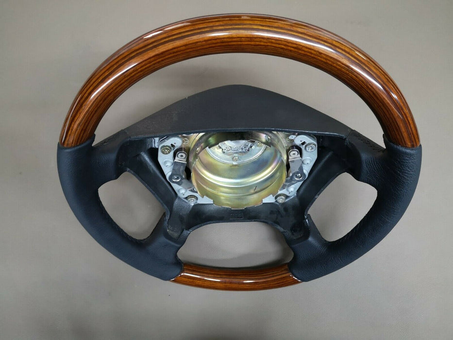 Mercedes W124 wood w140 w202 w208 w210 Wood Steering Wheel Zebrano E500