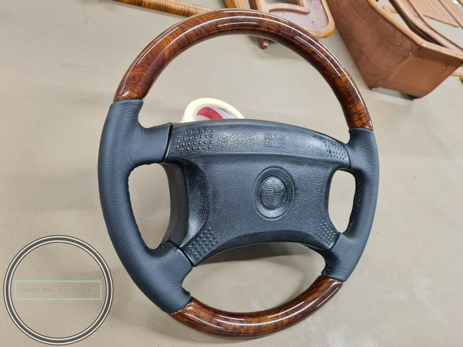 BMW Wood steering wheel for E31 E34 840 BMW Burlwood