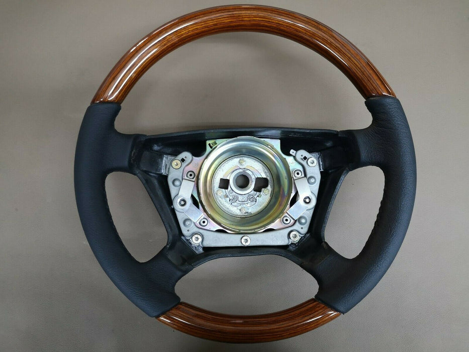 Mercedes W124 wood w140 w202 w208 w210 Wood Steering Wheel Zebrano E500