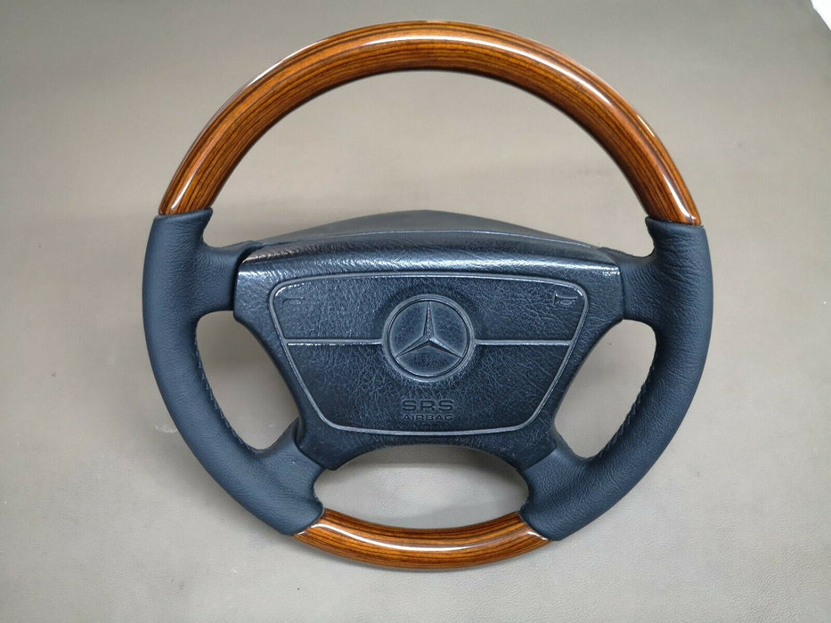 Mercedes Benz Wood Steering Wheel w124 w140 w202 w208 w210 W462 G class Zebrano