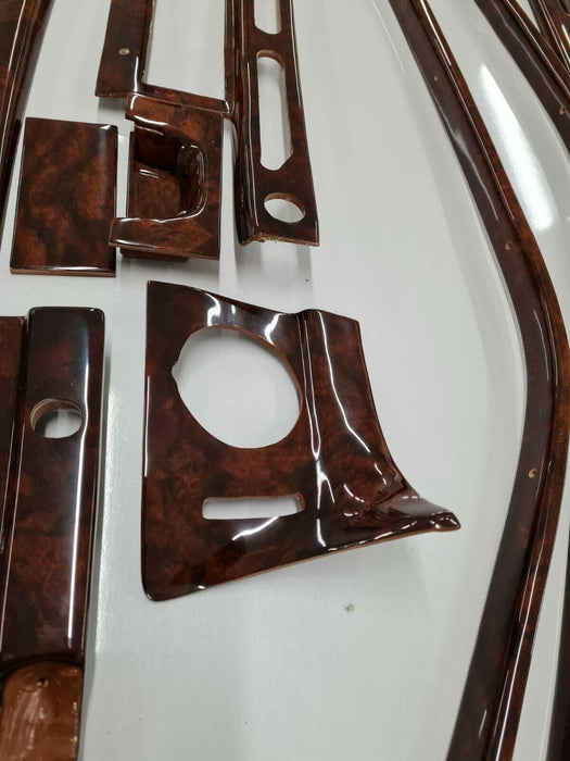 MERCEDES W108 W109 DASH INTERIOR 24 pieces DASH WOOD SET TRIM FULL SET
