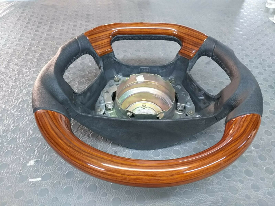 Mercedes-benz AMG look W124 W210 W208 W140 R129 STEERING WHEEL Zebrano
