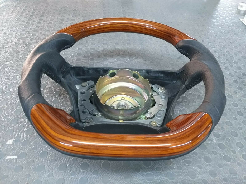 Mercedes-benz AMG look W124 W210 W208 W140 R129 STEERING WHEEL Zebrano