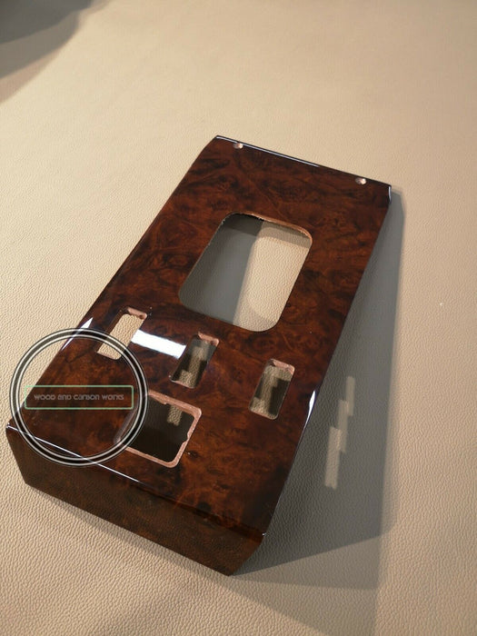 Mercedes R107 SL Center Console Gear Shift Wood Trim Burlwood 560SL
