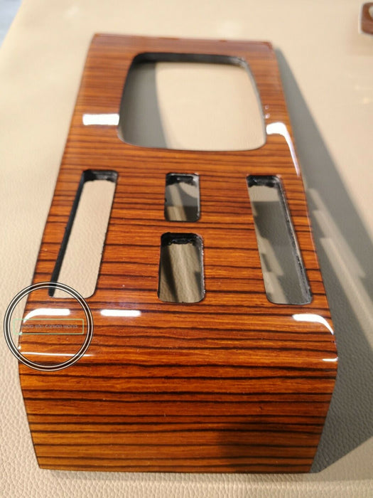Mercedes Shift Trim for W123 Zebrano Wood Trim 300cd 240d 300ce 230t 300td