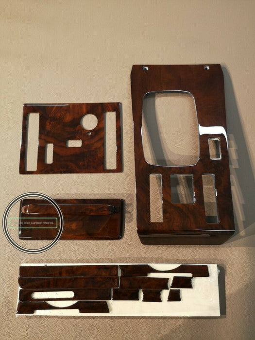 Mercedes Wood Trim For R107 SL Mercedes 560sl Walnut Dashboard Trim Set