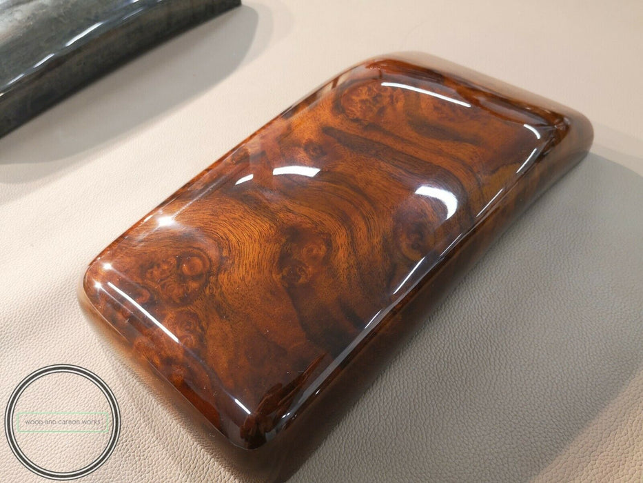 Mercedes Benz W208 CLK 320 CLK500 Armrest Cover Burled Walnut