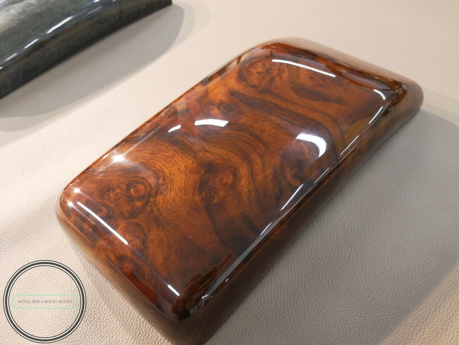 Mercedes Benz W208 CLK 320 CLK500 Armrest Cover Burled Walnut
