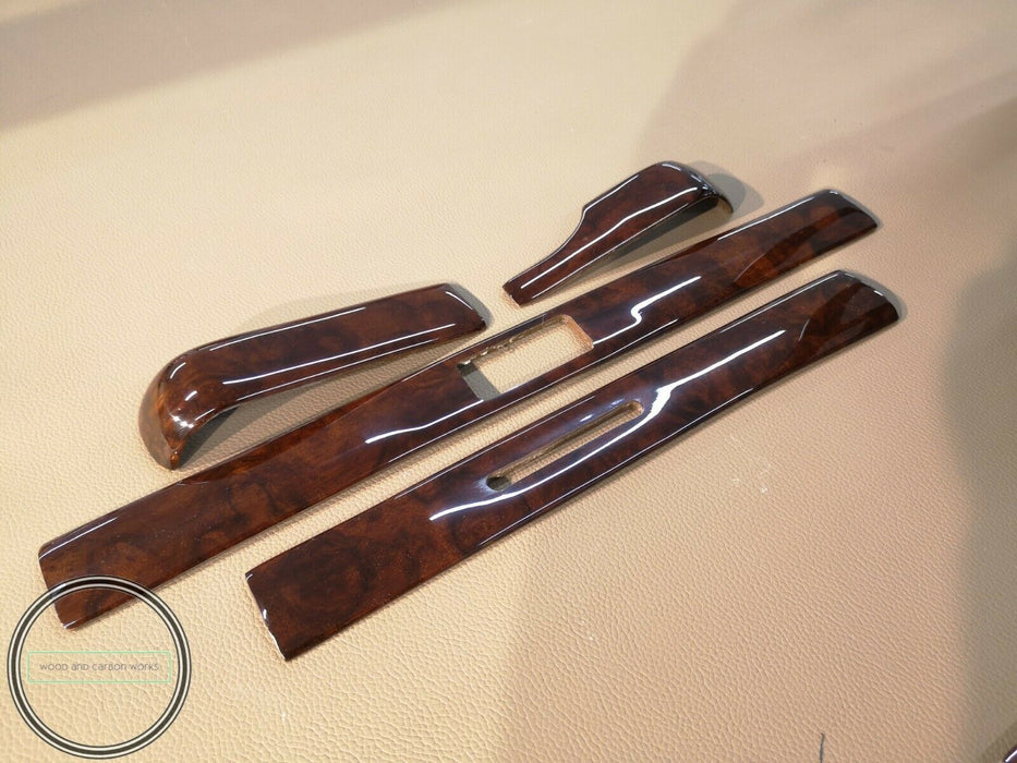 Mercedes Wood Dashboard Trim Set fits LHD C123 S123 W123 Burlwood