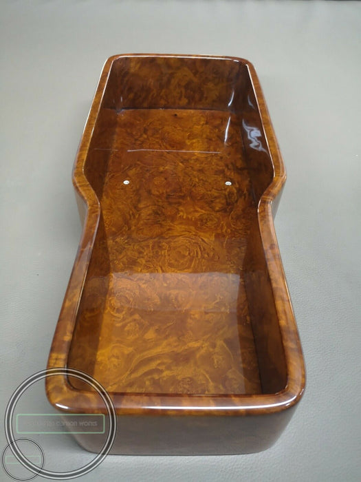 Mercedes W111 W112 Middle Tray Console 280 Se Cab Light Burled Walnut