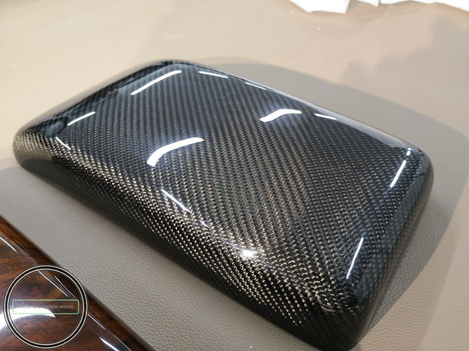 Mercedes Benz W210 Armrest Cover Carbon